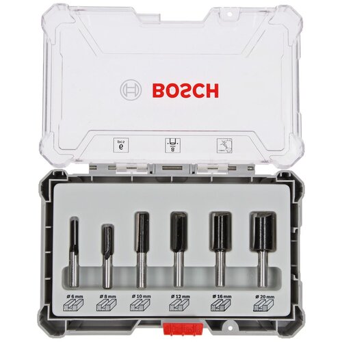 Bosch Set glodala (6 -dij., Promjer brtve: 8 mm) Slike