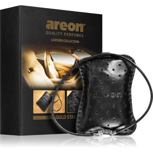 Areon Leather Collection Gold Star di&amp;scaron;ava za avto 300 g Slike