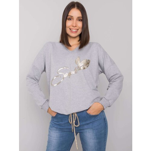 RELEVANCE Blouse-RV-BZ-7276.77-gray Cene