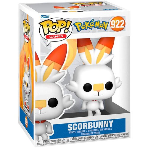 Funko pop! Igre: Pokemon - Scorbunny - Zbirka vinil figura - ideja za darila - uradno blago - igrače za otroke in odrasle - oboževalci video iger - modelna figura za zbiralce in prikaz, (20839768) Slike