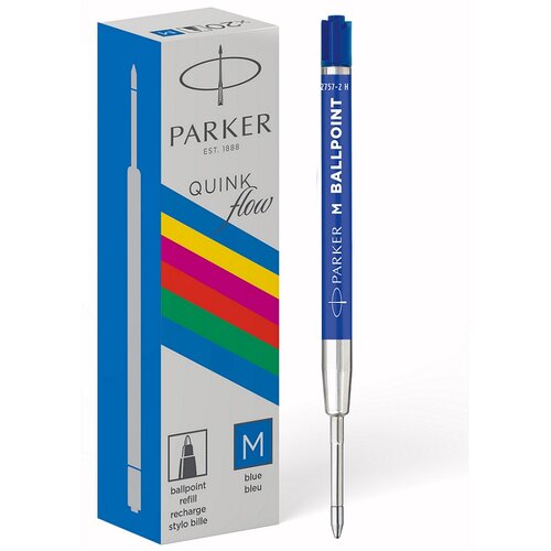 Parker refil za hemijsku olovku Royal Quink Blue M PVC 1/20 Slike