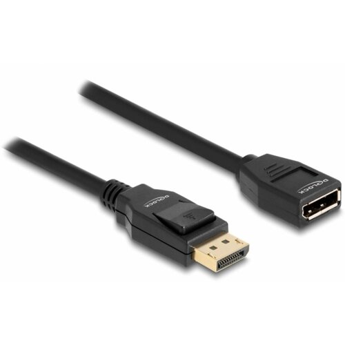 Delock podalj&scaron;ek DisplayPort 2m 4K 60Hz črn 80002, (21028079) Cene