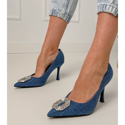 D/CEO Jeans stilettos with rhinestones Eleda Cene