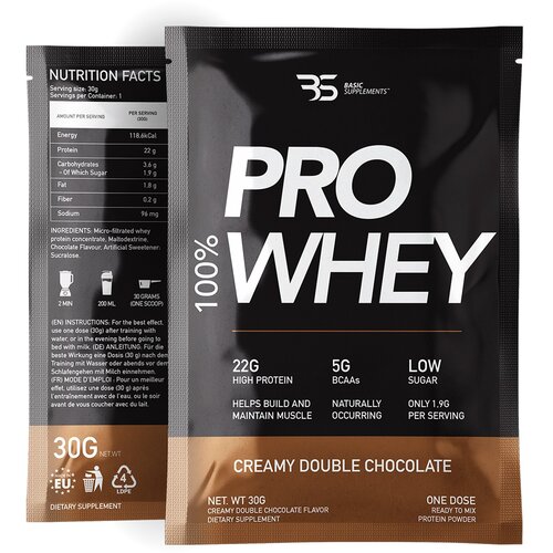 1. BASIC SUPPLEMENTS PRO WHEY / 30G SACHET Cene