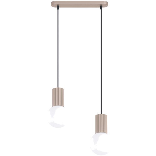 Sollux Lighting Viseča svetilka HALO 2L taupe, (5000352373) Cene