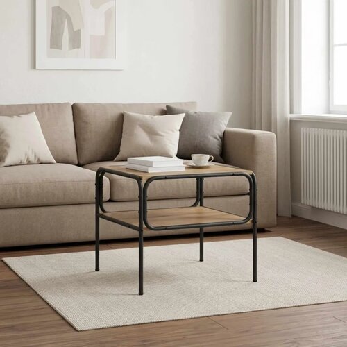  Bocni stol Hrast artisan 100 x 50 x 46 cm Konstruirano drvo - Hrast artisan 51 x 50 x 45 cm Cijene