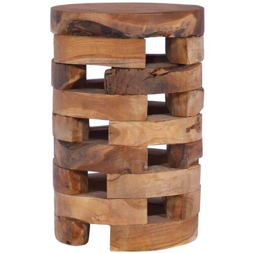 Maison Chic Nočna omarica - Nočna miza - Omarica za ob posteljo 30x30x45 cm trdna tikovina, (21689660) Cene