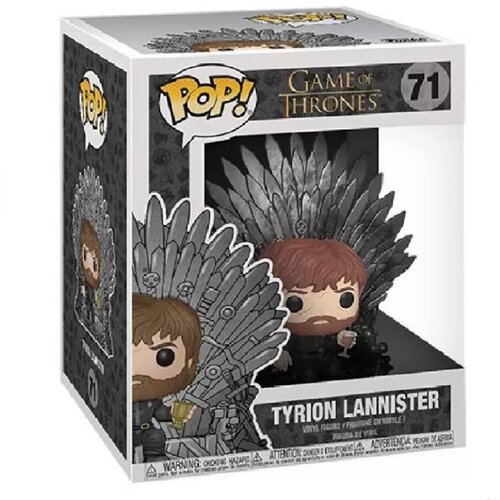 Funko OUTLET Game of Thrones POP! Deluxe - Tyrion Sitting On Iron Throne Slike