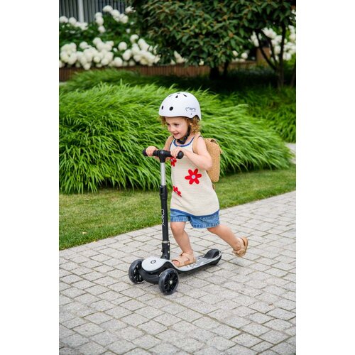 Momi romobil SAN LED, Black Slike