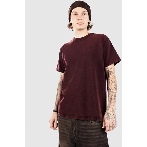 Ninth Hall Fundamental Static T-shirt dark red Cene