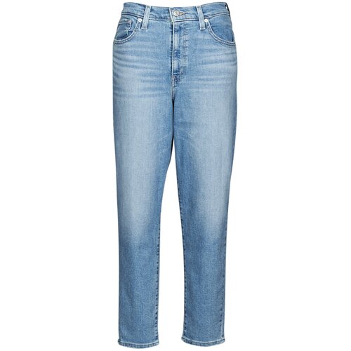 Levi&amp;#039;s HIGH WAISTED MOM JEAN Blue Slike
