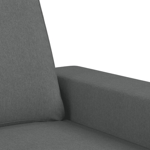  2-dijelni set sofa tamnosivi od tkanine Slike