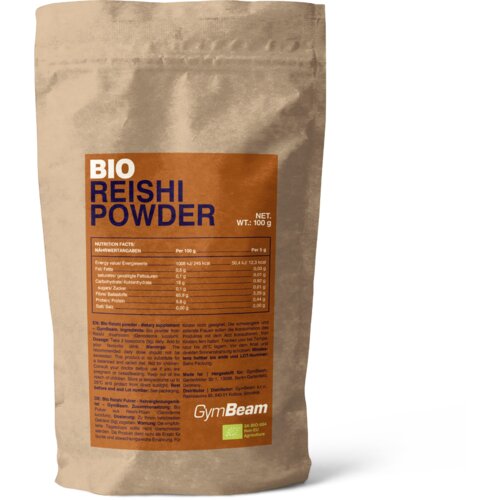 GymBeam bio reishi prah 100 g Slike