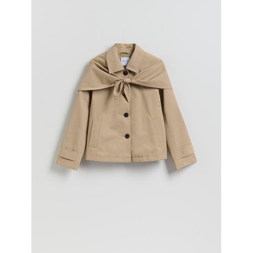 Reserved LADIES` OUTER JACKET & MUFFLER - bež Cijene