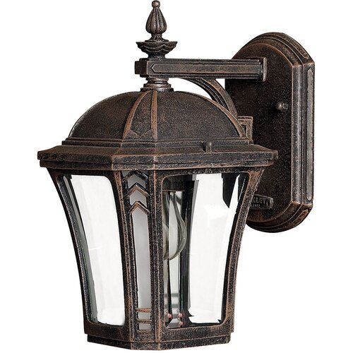 Elstead Lighting Elstead Wabash 1 majhna zunanja stenska svetilka Mocha IP44, E27, (22099828) Cene