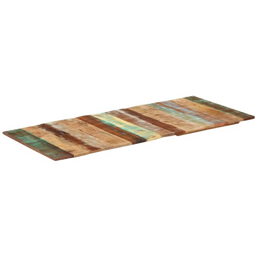  Pravokutna stolna ploča 60 x 140 cm 15 - 16 mm obnovljeno drvo Slike