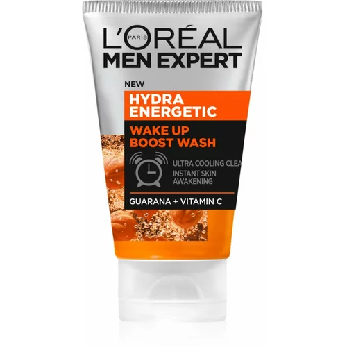 L´Oréal Paris Men Expert Wake Up Boost gel za čišćenje za lice za muškarce 100 ml