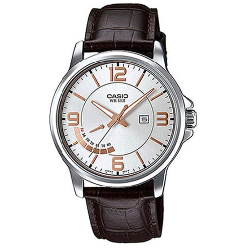Casio collection muški sat ( MTP-E124L-7A ) Slike