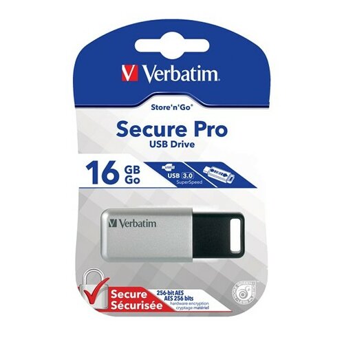 Verbatim UFV98664 16GB SECURE PRO USB 3.0 usb memorija Slike