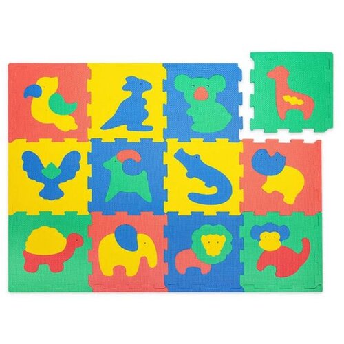 Hakuna Matte Hakuna podloga puzzle za djecu - Safari životinje 120 x 90 x 1,2 cm Cene
