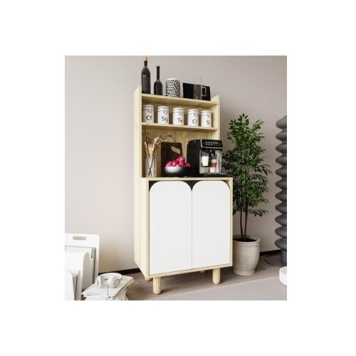 Hanah home vi&amp;scaron;enamenska samostojeća polica parma 2 sapphire hrast white Slike
