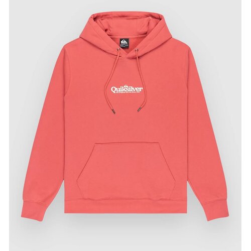 Quiksilver Screen Fleece Fineline Pulover s kapuco mineral red Slike