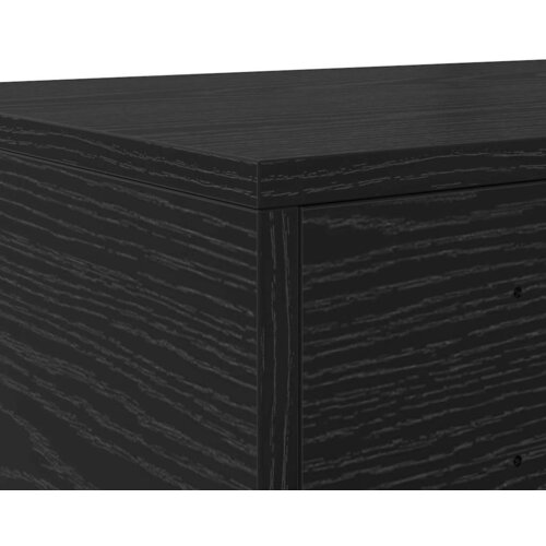  Ladice za krevet s ladicama Crni hrast 120 x 36,5 x 16,5 cm Slike