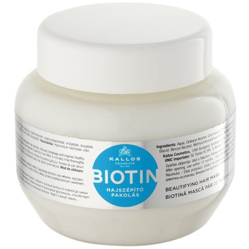 Kallos Biotin maska za tanku, slabu i lomljivu kosu 275 ml Cijene