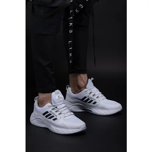 Riccon Torrine Men's Sneakers 001293 White Black