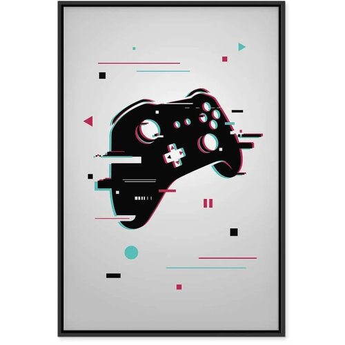  Slika - Cyberpad 80x120 U crnom drvenom okviru Slike