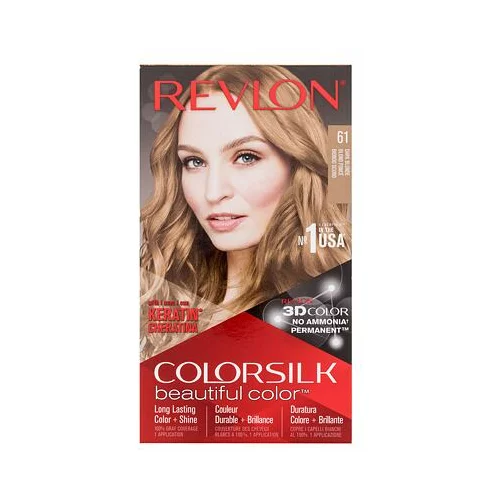 Revlon Colorsilk Beautiful Color barva za lase za barvane lase za svetle lase za vse vrste las 59,1 ml odtenek 61 Dark Blonde