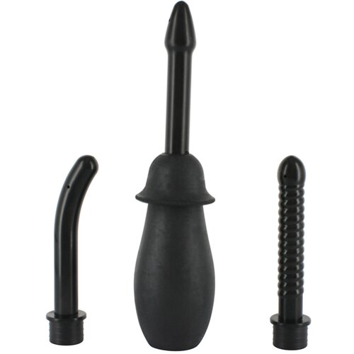 Seven Creations Anal Douche Kit Black Cene