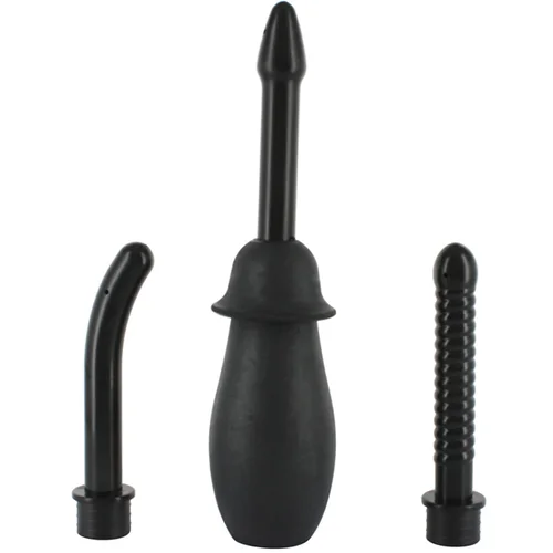 Seven Creations Anal Douche Kit Black