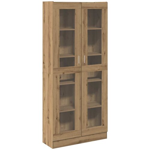 Maison Chic Visoka omara - Komoda - Predalnik artisan hrast 82,5x30,5x185 cm inženirski les, (21720833) Cene