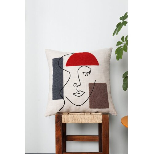 Mioli Decor Lanena ukrasna jastučnica 43x43 cm Sanat – Cijene