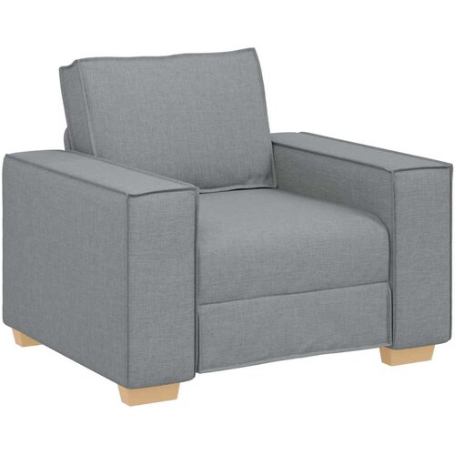 SOFA fotelja svijetlo siva 100x78x84 cm tkanina Slike