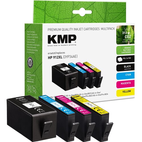  KMP 1765,4005 ink cartridge 4 pc(s) Compatible High (XL) Yield Cyan, Black, Yellow, Magenta Slike