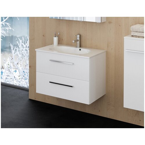 Tboss kopalniška omarica z umivalnikom elka 90 cm, bela viso Cene