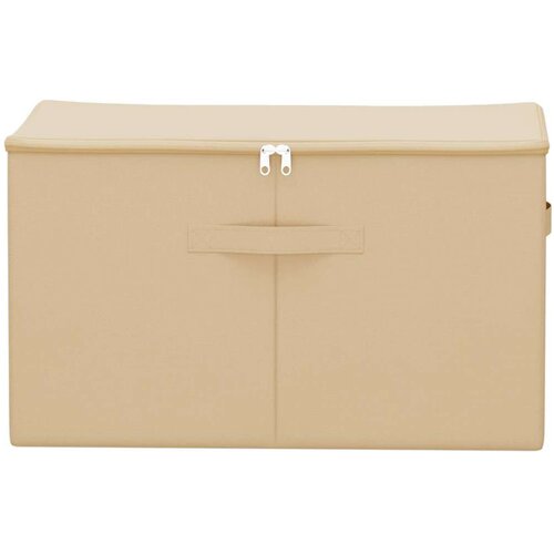  Kutija za spremanje 2 pcs Krem 60 x 43 x 35 cm Netkana tkanina - Krem 2 60 x 43 x 35 cm Cijene