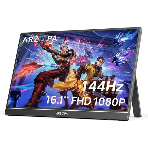 Arzopa monitor Z1FC Silver Gray, 16inch Slike