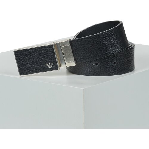 Emporio Armani Pasovi BELT REVERSIBLE SET Črna Cene