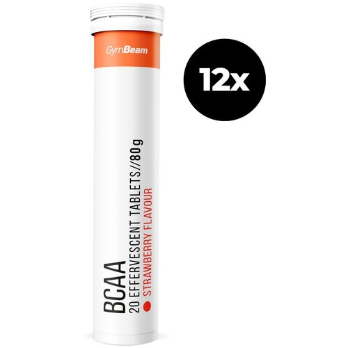 GymBeam effervescent bcaa jagoda 12x20tab Cene
