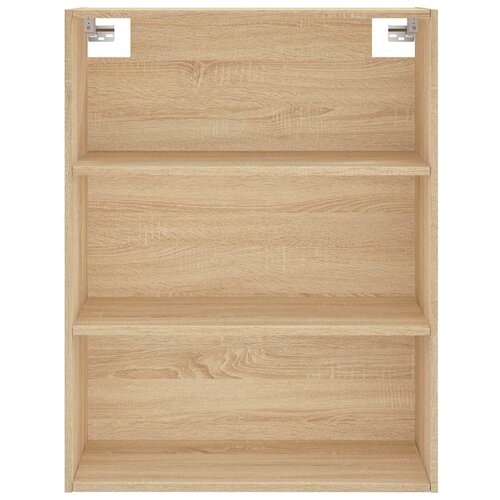  Visoka komoda hrasta sonome 69,5x34x180cm od konstruiranog drva Slike
