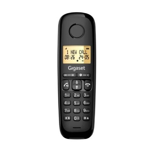 Gigaset bežični telefon 100 duo crni Slike