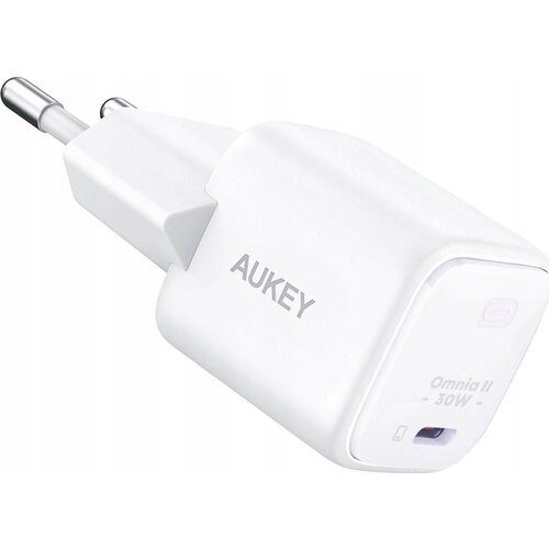 Aukey MAINS CHARGER GAN USB-C, PD 30W, WHITE Cijene