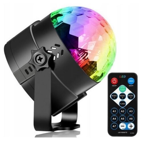  Disko LED RGB projektor svetlobni efekt + daljinec Cene