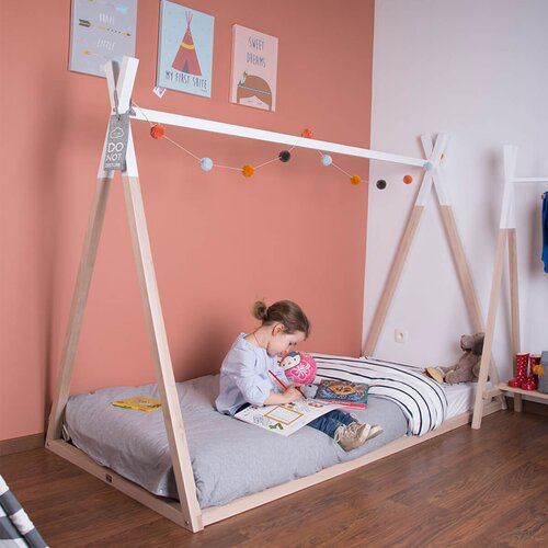 Childhome Letveno posteljno dno 140x70 cm naravne barve, (20987174) Slike