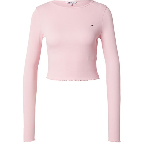 Tommy Jeans Majica mornarska / roza / rdeča / bela Slike
