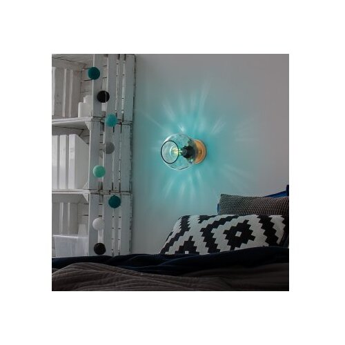 Opviq Zidna lampa Benek-15-14402, 15x18x15cm, IP20, Zlatne boje Cene