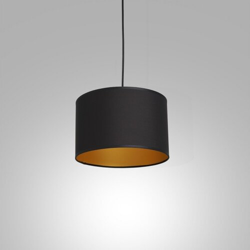  Luster na sajli ARDEN 1xE27/60W/230V &amp;Oslash; 25 cm crna/zlatna Slike